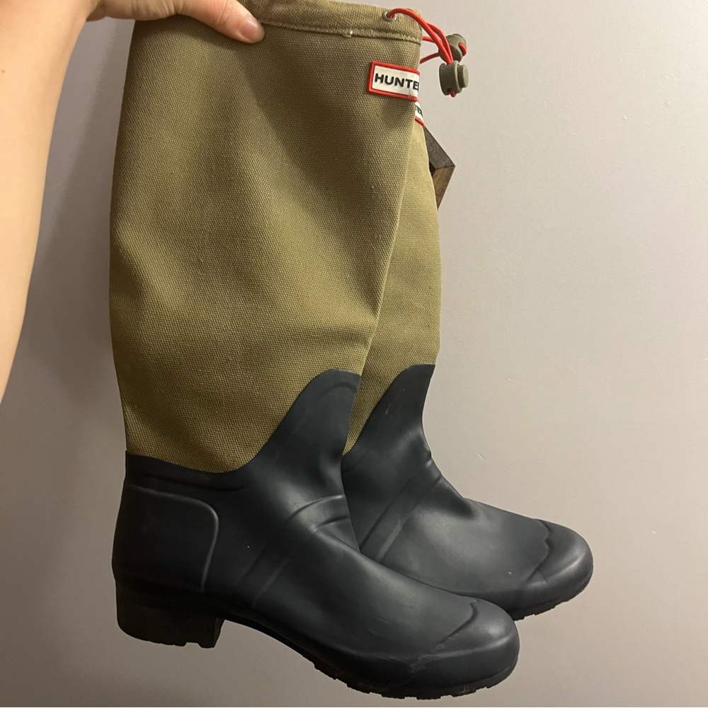 Rare Hunter Canvas rain/duck boots.